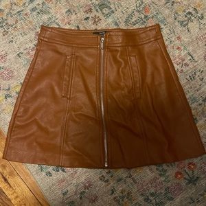 bershka fall skirt